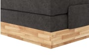 Boxspringbett Incana, muddy, mit elektrischer Verstellung