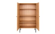 Highboard Kyoto, furnierte Eiche