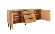 Sideboard Kyoto, furnierte Eiche