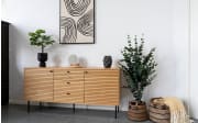 Sideboard Kyoto, furnierte Eiche