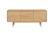 Sideboard Darwin, Eiche, inkl. Push-to-Open Funktion