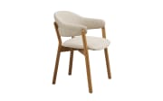 Stuhl Dunkirk, Eiche/beige