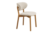 Stuhl Dunkirk, Eiche/beige