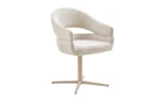 Stuhl Dover, beige/grau, inkl. Drehfunktion