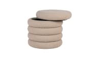 Pouf Brooklyn, beige