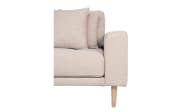 Lounge-Sofa Lido, sandfarbig