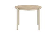 Esstisch Abela, sandfarbig/Holz-Nachbildung