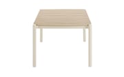 Esstisch Abela, sandfarbig/Holz-Nachbildung