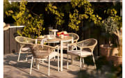Solarlampe Ramsey, beige