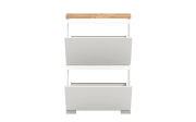Schuhschrank Shoelove, Eiche-Nachbildung/weiß, 60 cm
