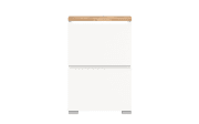 Schuhschrank Shoelove, Eiche-Nachbildung/weiß, 60 cm