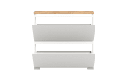 Schuhschrank Shoelove, Eiche-Nachbildung/weiß, 95 cm