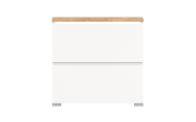 Schuhschrank Shoelove, Eiche-Nachbildung/weiß, 95 cm