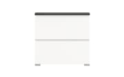 Schuhschrank Shoelove, grau/weiß, 95 cm