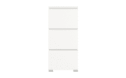 Schuhschrank Shoelove, weiß, 133 cm