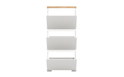 Schuhschrank Shoelove, Eiche-Nachbildung/weiß, 133 cm