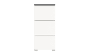 Schuhschrank Shoelove, grau/weiß, 133 cm