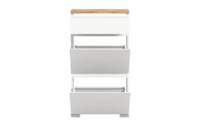 Schuhschrank Shoelove, Eiche-Nachbildung/weiß, 60 cm