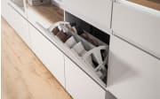 Schuhschrank Shoelove, grau/weiß, 151 cm