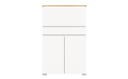 Schuhschrank Shoelove, Eiche-Nachbildung/weiß, 95 x 151 cm