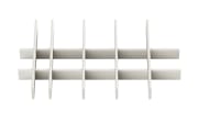 Schubkastenunterteilung, für Jutzler-Schränke, cremeweiß, Breite 80 cm