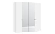 Drehtürenschrank Longline, premiumweiß, 202 x 220  cm