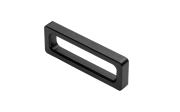 Bügelgriff Longline/Topline für Jutzler Schränke, schwarz
