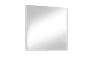 Garderobenspiegel Una, weiß, 80 x 79 cm