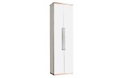 Hochschrank Come In, graubeige/Wildeiche