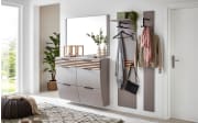 Garderobe Swing Stribes, graubeige