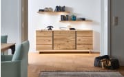 Sideboard Barola, Eiche rustico hell furniert