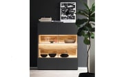 Highboard Lumea, Eiche/anthrazit