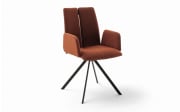 Sessel Claas, rostfarbig 