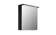 LED-Spiegelschrank Bern/Balto, anthrazit, inkl. Schalter/Steckdose