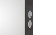 LED-Spiegelschrank Bern/Balto, anthrazit, inkl. Schalter/Steckdose