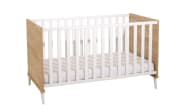 Babyzimmer Maly, kreideweiß/Absetzungen Eiche-Montana-Nachbildung