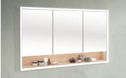 Einbauspiegelschrank Palino, Halifax Eiche Nachbildung