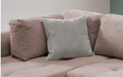 Wohnlandschaft Home, rosa, Ottomane links, inkl. Liegefunktion