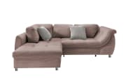 Wohnlandschaft Home, rosa, Ottomane links, inkl. Liegefunktion