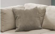 Wohnlandschaft Home, beige, Ottomane links, inkl. Liegefunktion