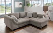 Wohnlandschaft Home, braun Ottomane rechts, inkl. Liegefunktion