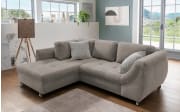 Wohnlandschaft Home, braun, Ottomane links, inkl. Liegefunktion