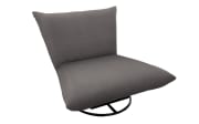 Sessel Cremona, grau, inkl. Drehfunktion