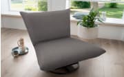 Sessel Cremona, grau, inkl. Drehfunktion