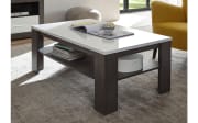 Couchtisch Etero, dark concret, weiß