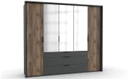 Passepartoutrahmen Winnipeg, graphit