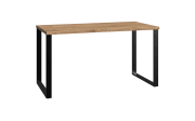 Schreibtisch Liverpool, Plankeneiche, Breite 140 cm