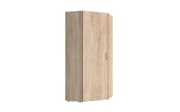 Eckschrank 650 Multiraumkonzept, Eiche-Nachbildung, 80 x 185 cm 
