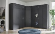 Schrank 638 Multiraumkonzept, graphit, 40 x 185 cm 