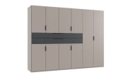 Drehtürenschrank Witten, grau